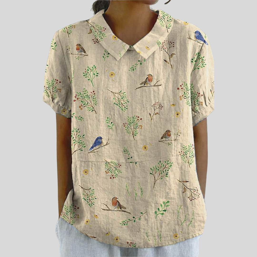 Top Floral Elegante