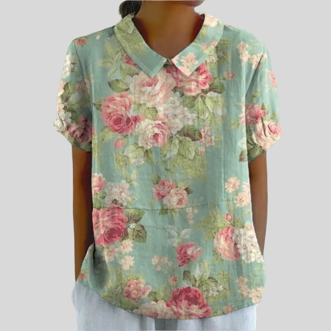 Top Floral Elegante