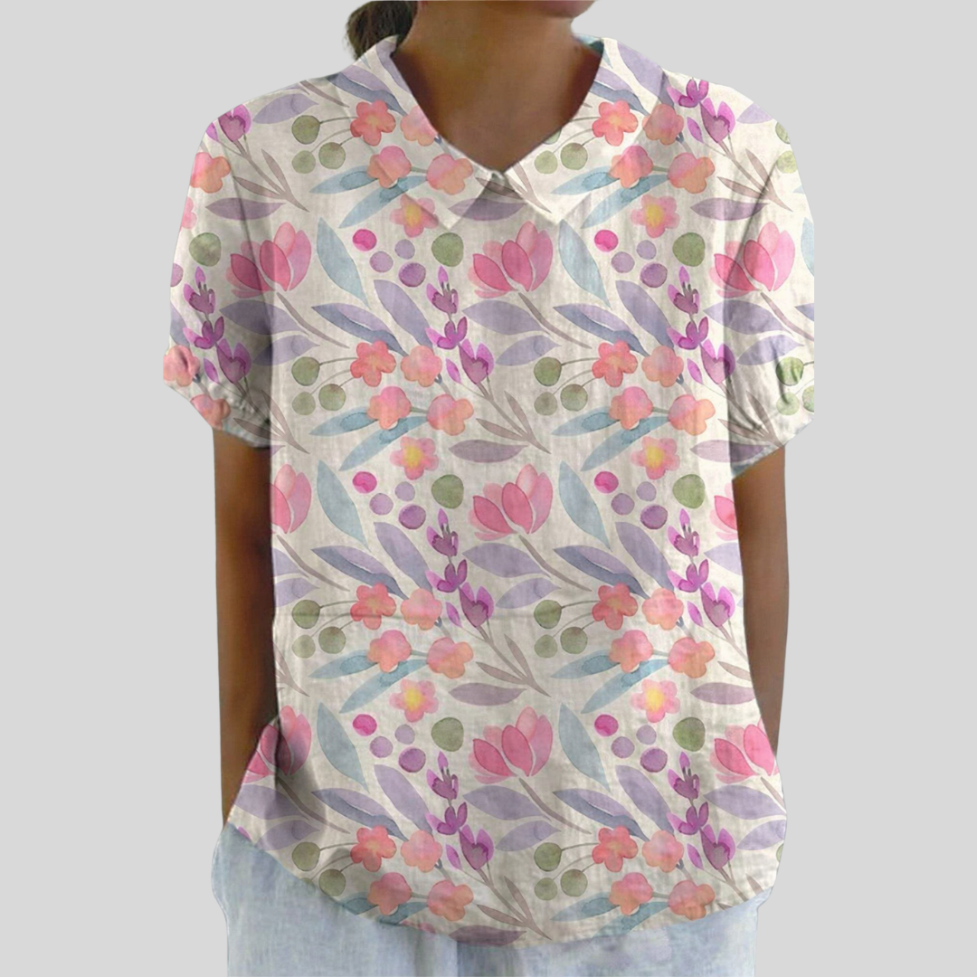 Top Elegante y Floral