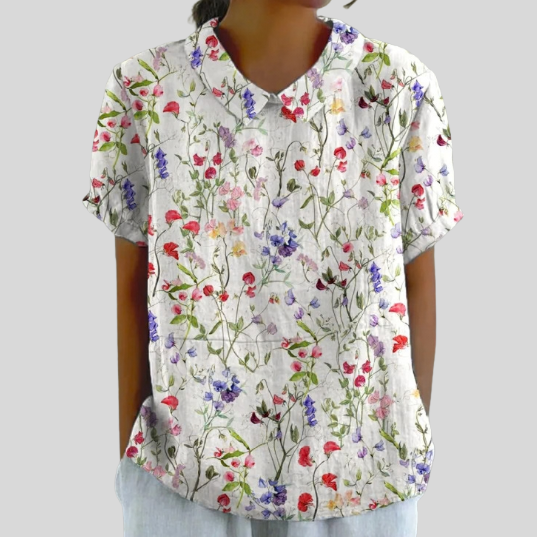 Top Floral Elegante