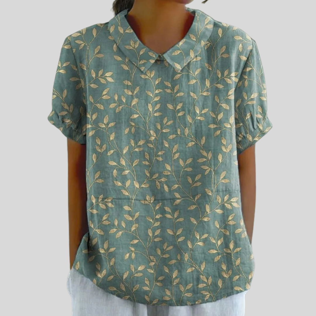 Top Elegante Floral y Cómoda