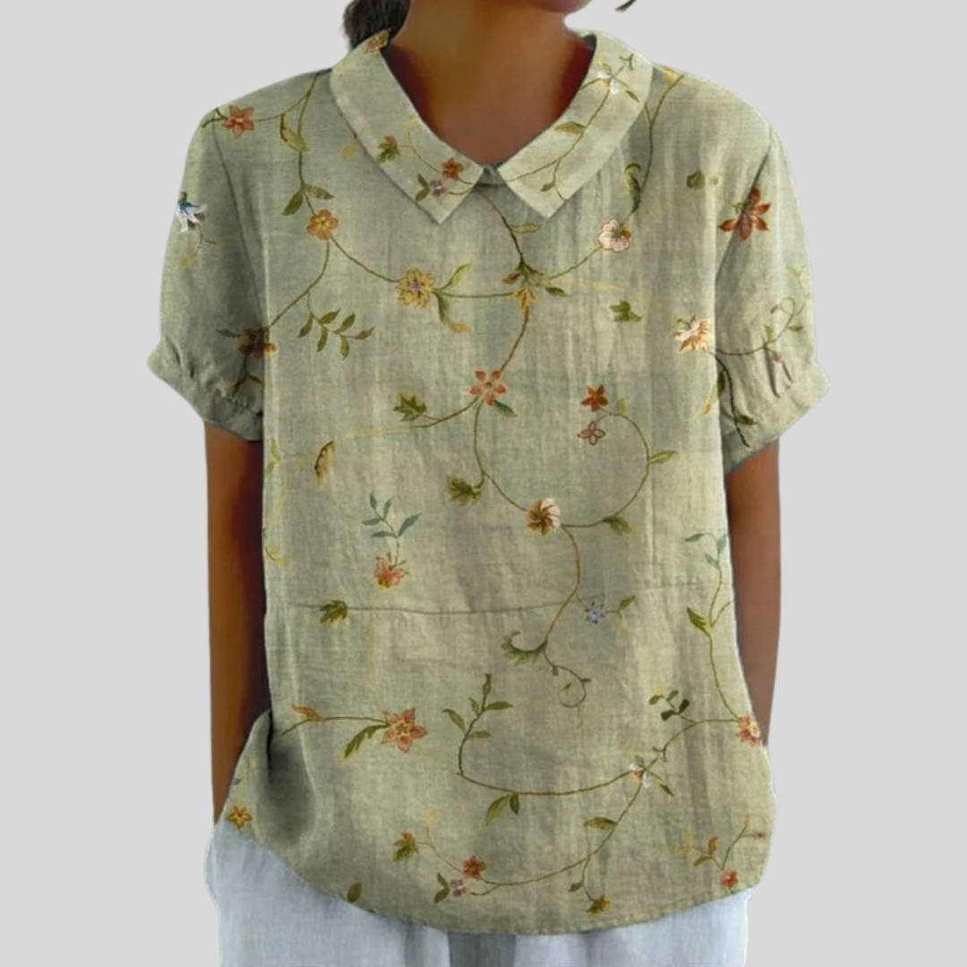 Top Floral Elegante