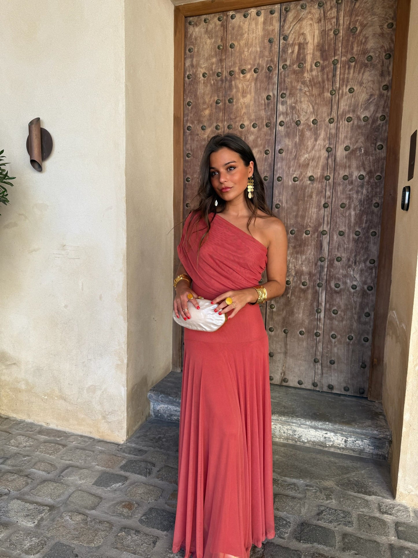 Toledo Dress - Terracota Claro