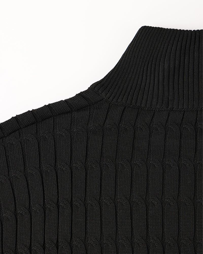 WAGU- Jersey con Media Cremallera