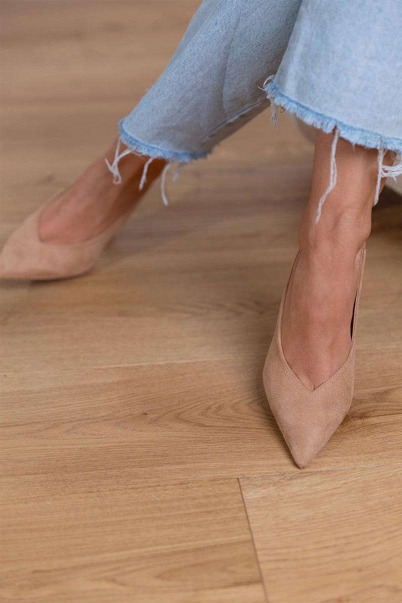 Marlena™ | Tacones Bajos de Piel