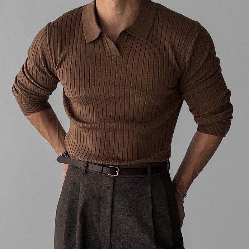 GUWON - Polo cuello en V