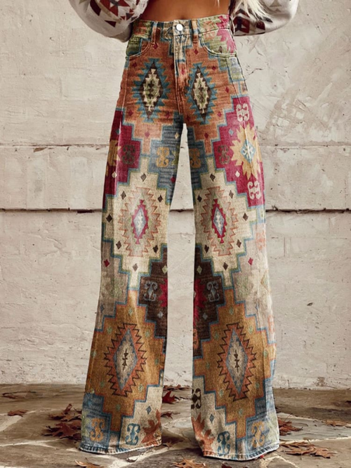 Léa - Pantalones retro elegantes