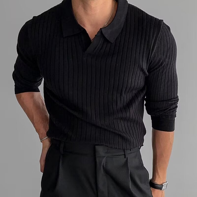 GUWON - Polo cuello en V