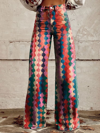 Amélie - Pantalones bohemios y elegantes