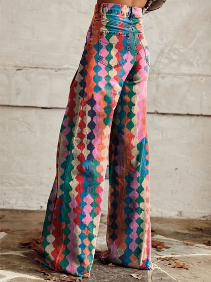 Amélie - Pantalones bohemios y elegantes