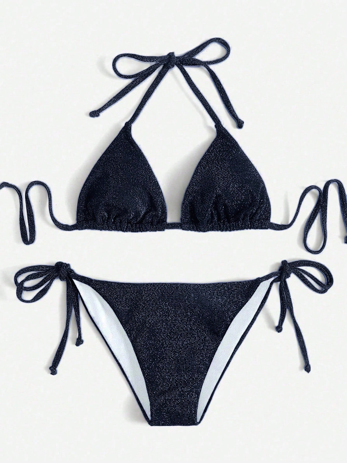 Bikini de Triángulo con Purpurina