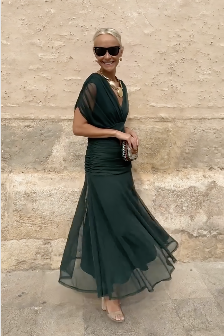Luisa | Vestido Escote en V
