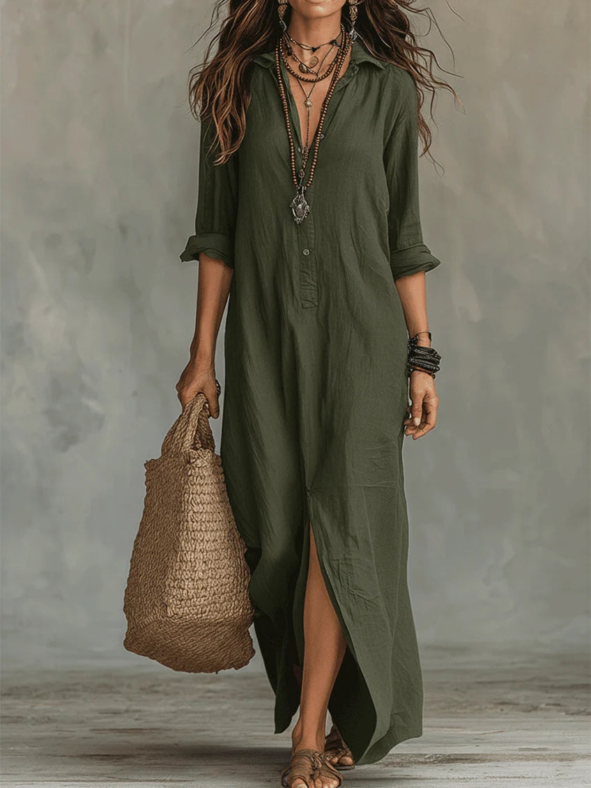 WILLOW | Vestido Maxi Versátil Con Silueta Favorecedora