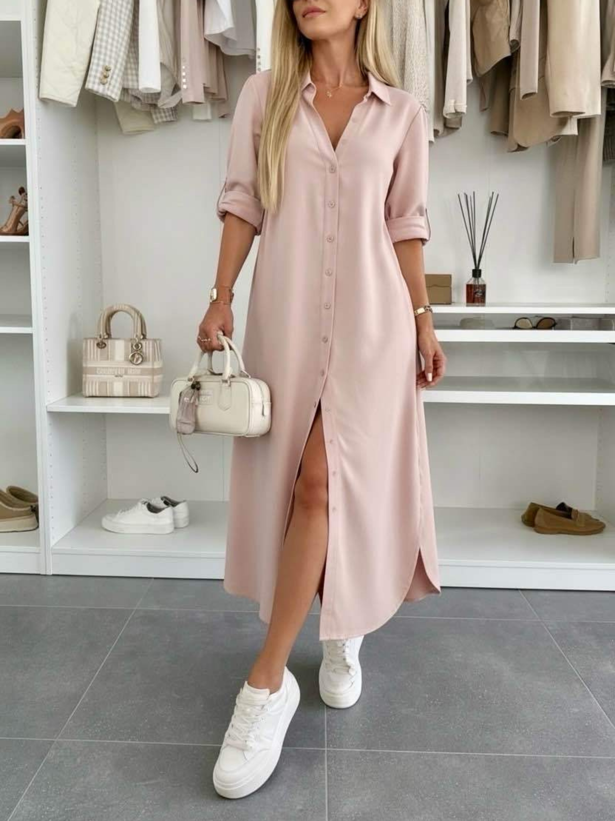 Vestido Camisa Oversize
