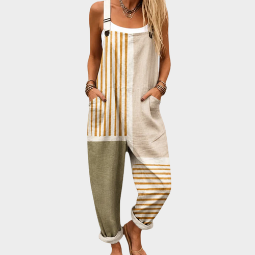 Mono con estampado de rayas