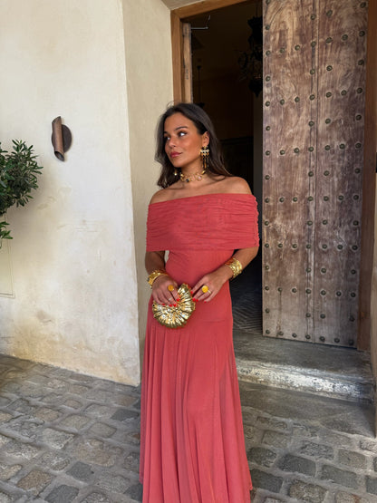 Toledo Dress - Terracota Claro
