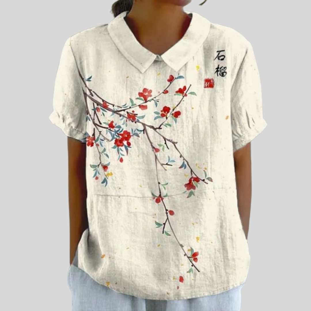 Top Floral Elegante