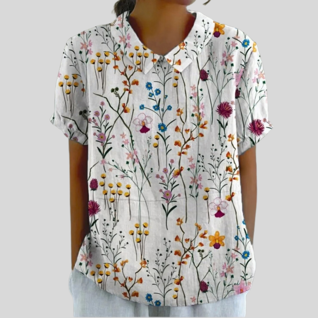 Top Floral Elegante