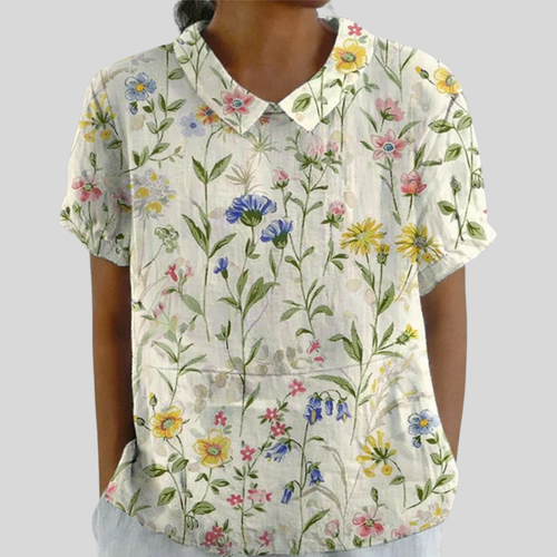 Top Elegante Floral y Cómodo