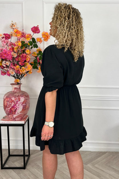Vestido corto Florence Mousseline