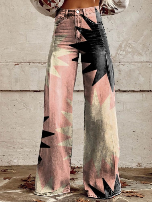Élodie - Pantalones bohemios elegantes
