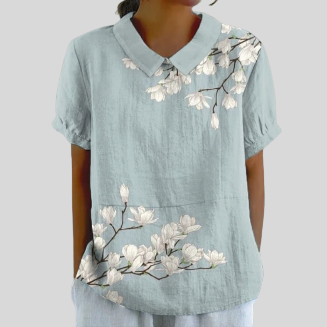 Top Floral Elegante