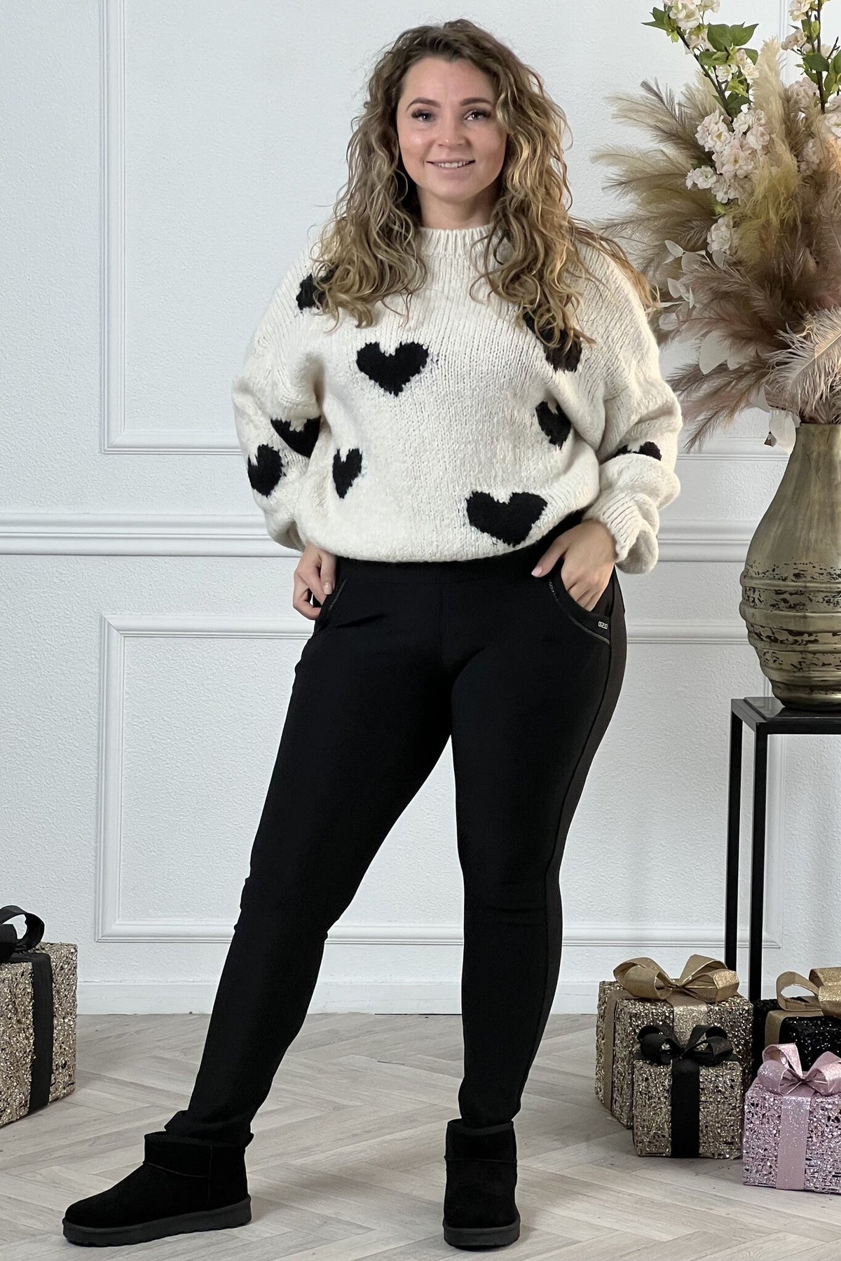 Pantalones Nikki  - Negros