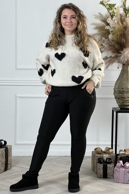 Pantalones Nikki  - Negros