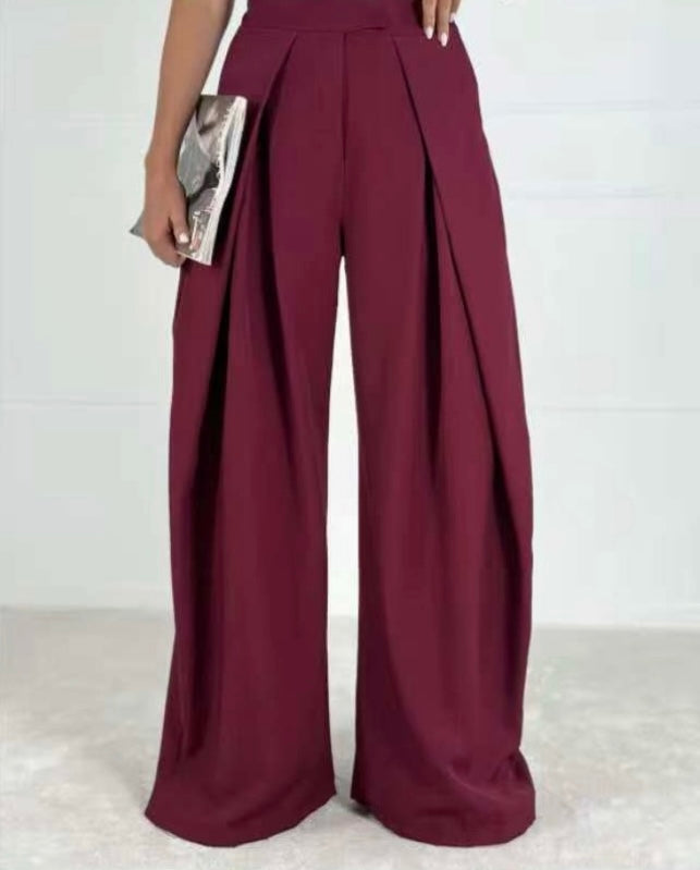 Pantalones Globo Ajustados