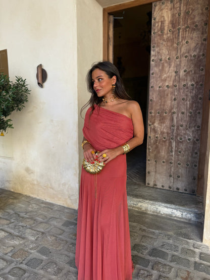 Toledo Dress - Terracota Claro