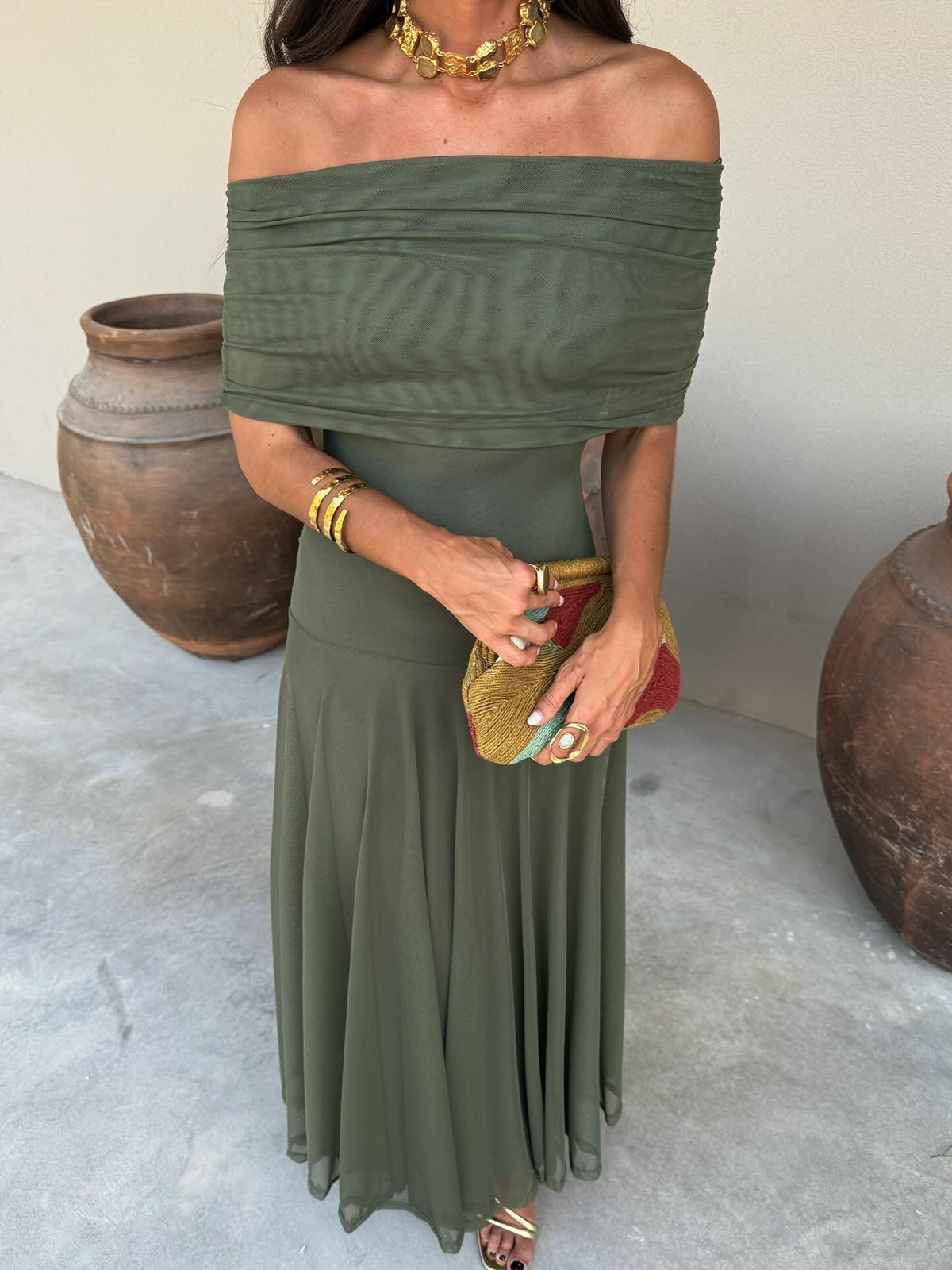 Toledo Dress - Verde
