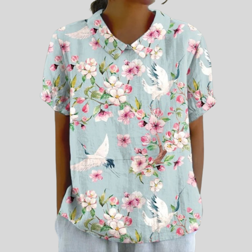 Top Floral Elegante