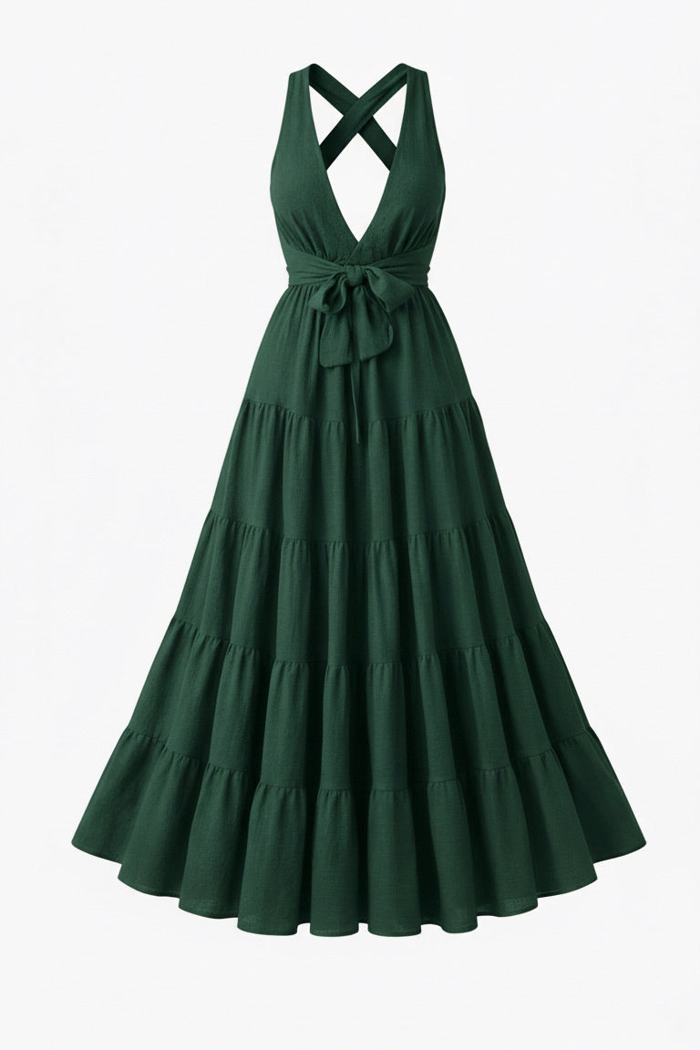 Durga - El vestido de verano definitivo Verde