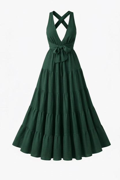 Durga - El vestido de verano definitivo Verde