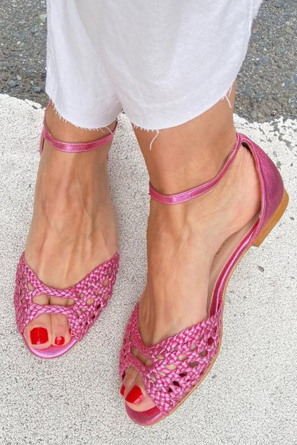 Sandalias con tira al tobillo