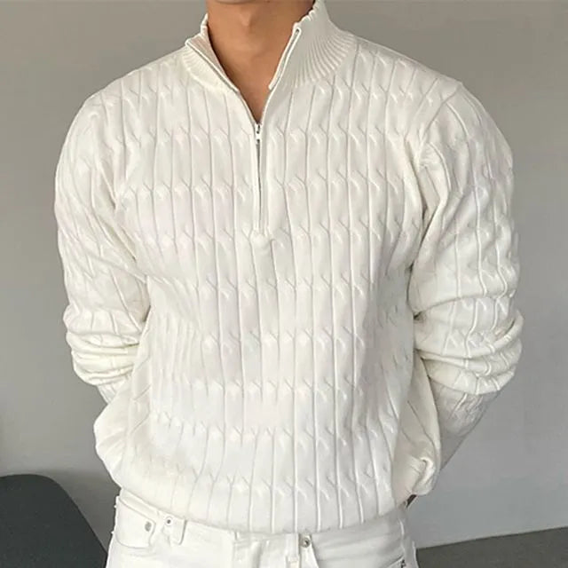 WAGU- Jersey con Media Cremallera