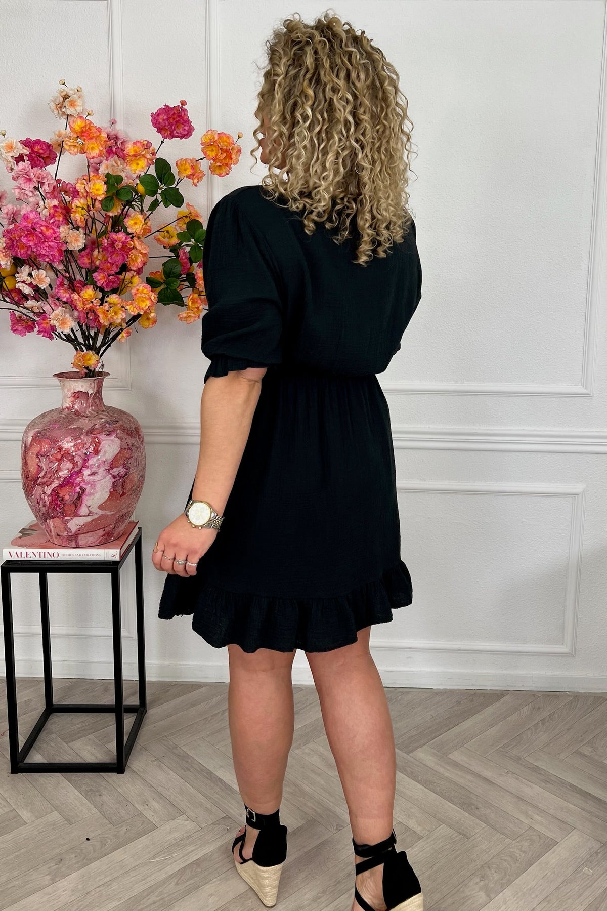 Vestido corto Florence Mousseline