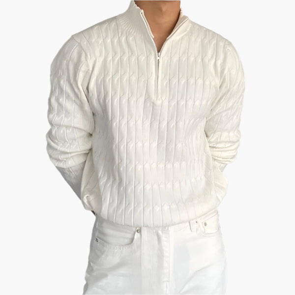 WAGU- Jersey con Media Cremallera