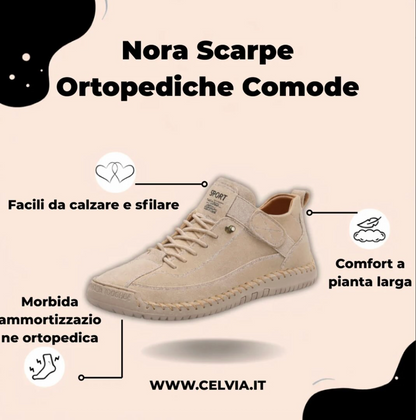 Nora - Zapatos ortopédicos cómodos y sin dolor