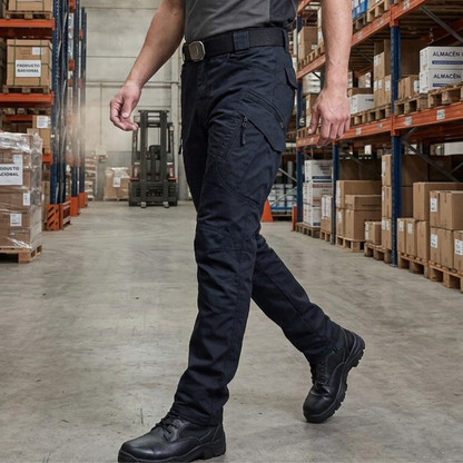 Pantalón Cargo Trabajo Multibolsillos