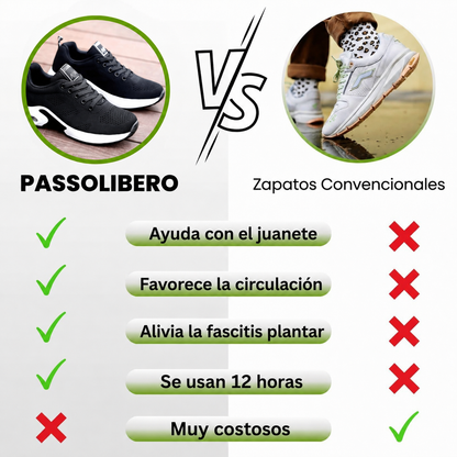 Zapatos ergonómicos y cómodos