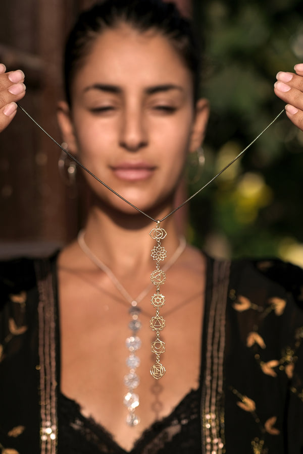 Collar Chakra Latón
