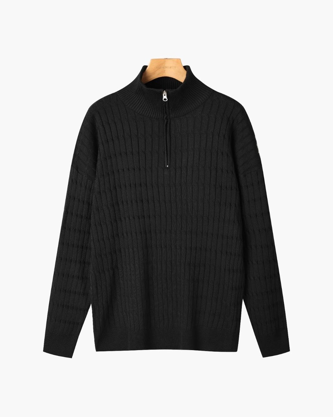 WAGU- Jersey con Media Cremallera