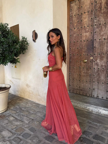 Toledo Dress - Terracota Claro
