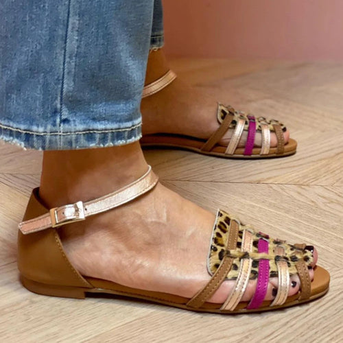 SANDAL MULTIBANDES BAS