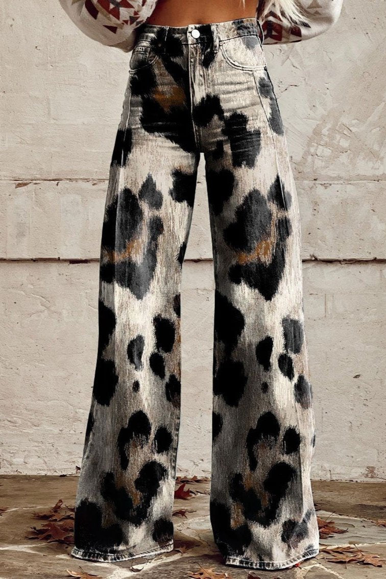 Cheetah - Pantalones boho elegantes