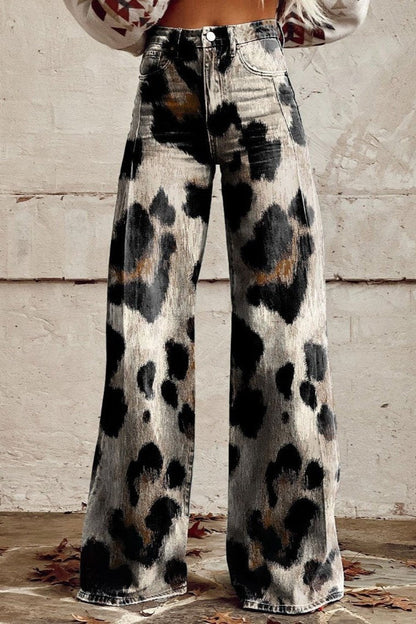 Cheetah - Pantalones boho elegantes