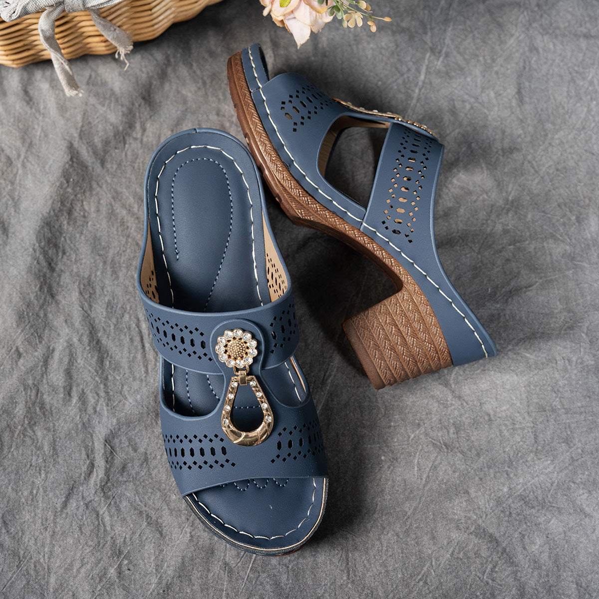 Isabella™ | Sandalias ortopédicas cómodas de tacón alto