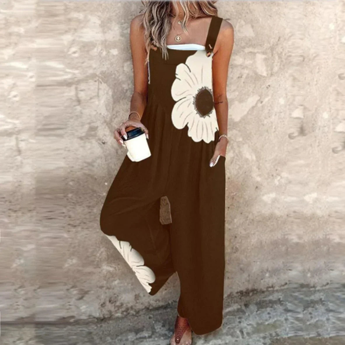 Mono cómodo estampado