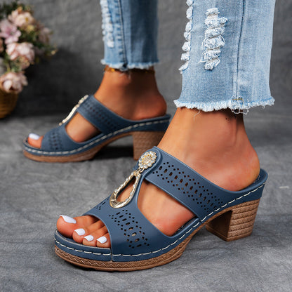 Isabella™ | Sandalias ortopédicas cómodas de tacón alto